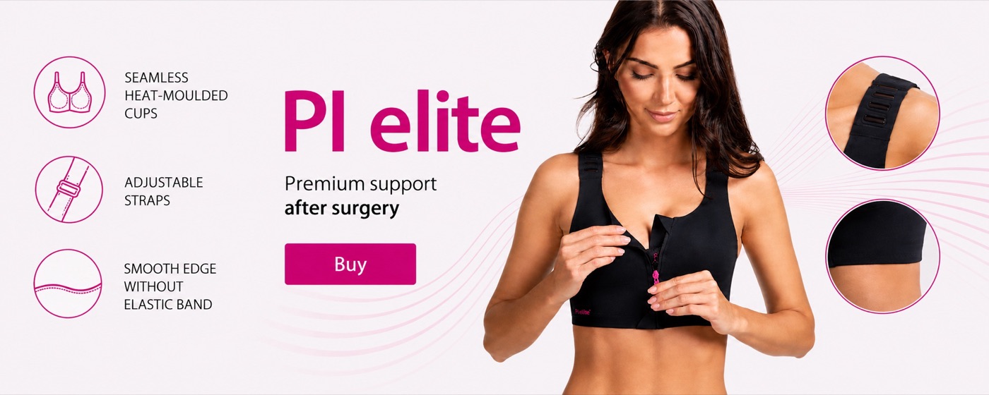 PI elite — post-surgical compression bra